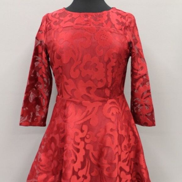 NWT Yi nian qing Cheng Red Dress - Picture 1 of 3